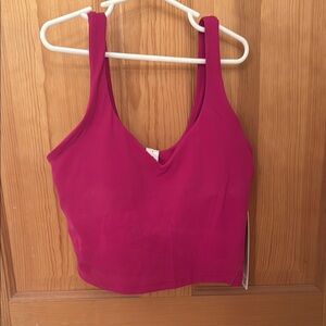 Lululemon Athletica Vibrant Ripened Raspberry Top